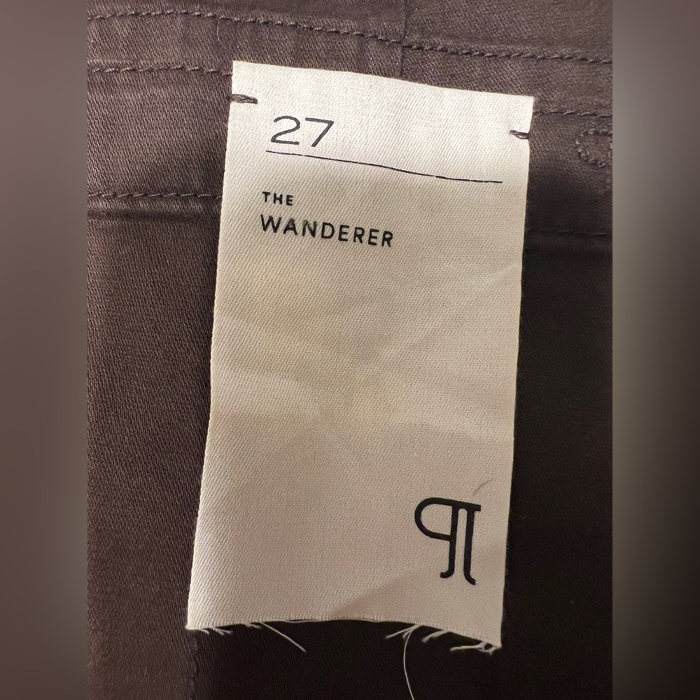 Pilcro Anthropologie The Wanderer Chocolate Brown Mid Rise Pants Fall Normcore‎ - Picture 7 of 7